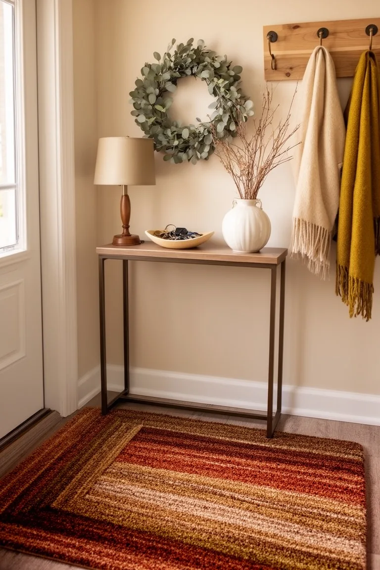 Cozy fall entryway, idea 3