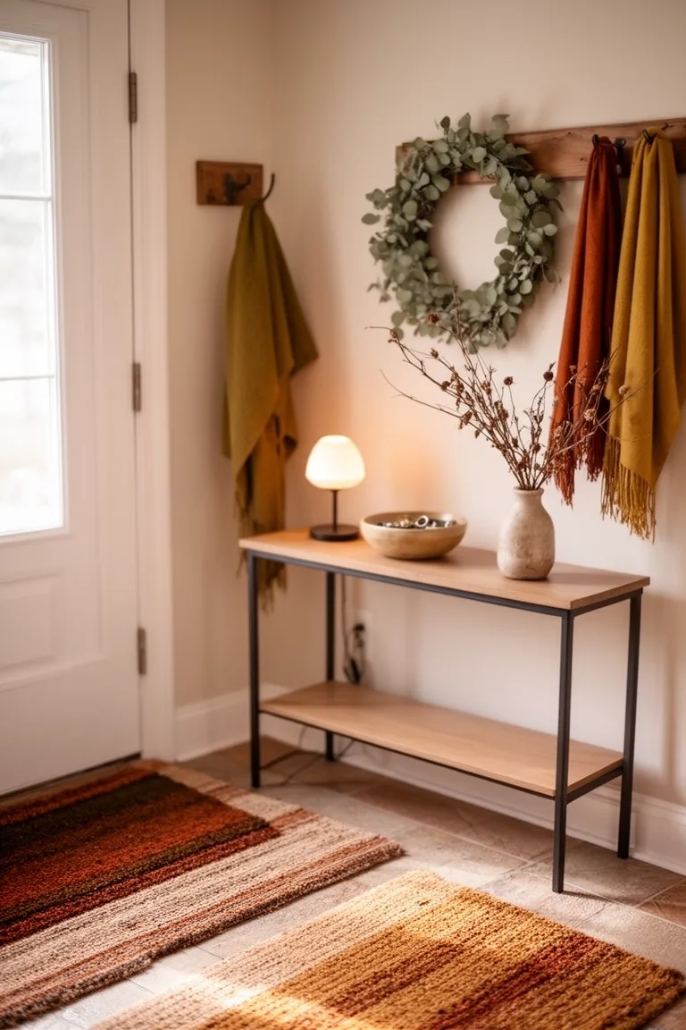 Cozy fall entryway, idea 4