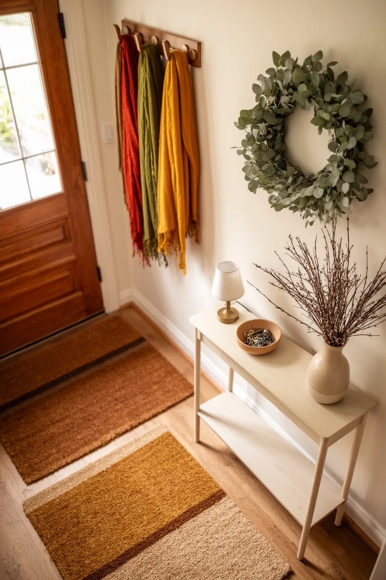 Cozy fall entryway, idea 5
