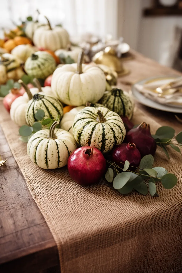 Curated rustic fall pumpkins, idea 2