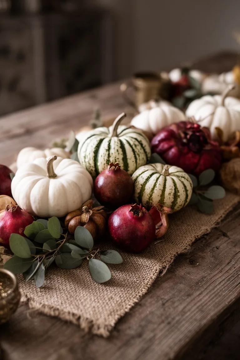 Curated rustic fall pumpkins, idea 4