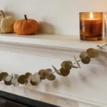 Simple fall mantel decor ideas