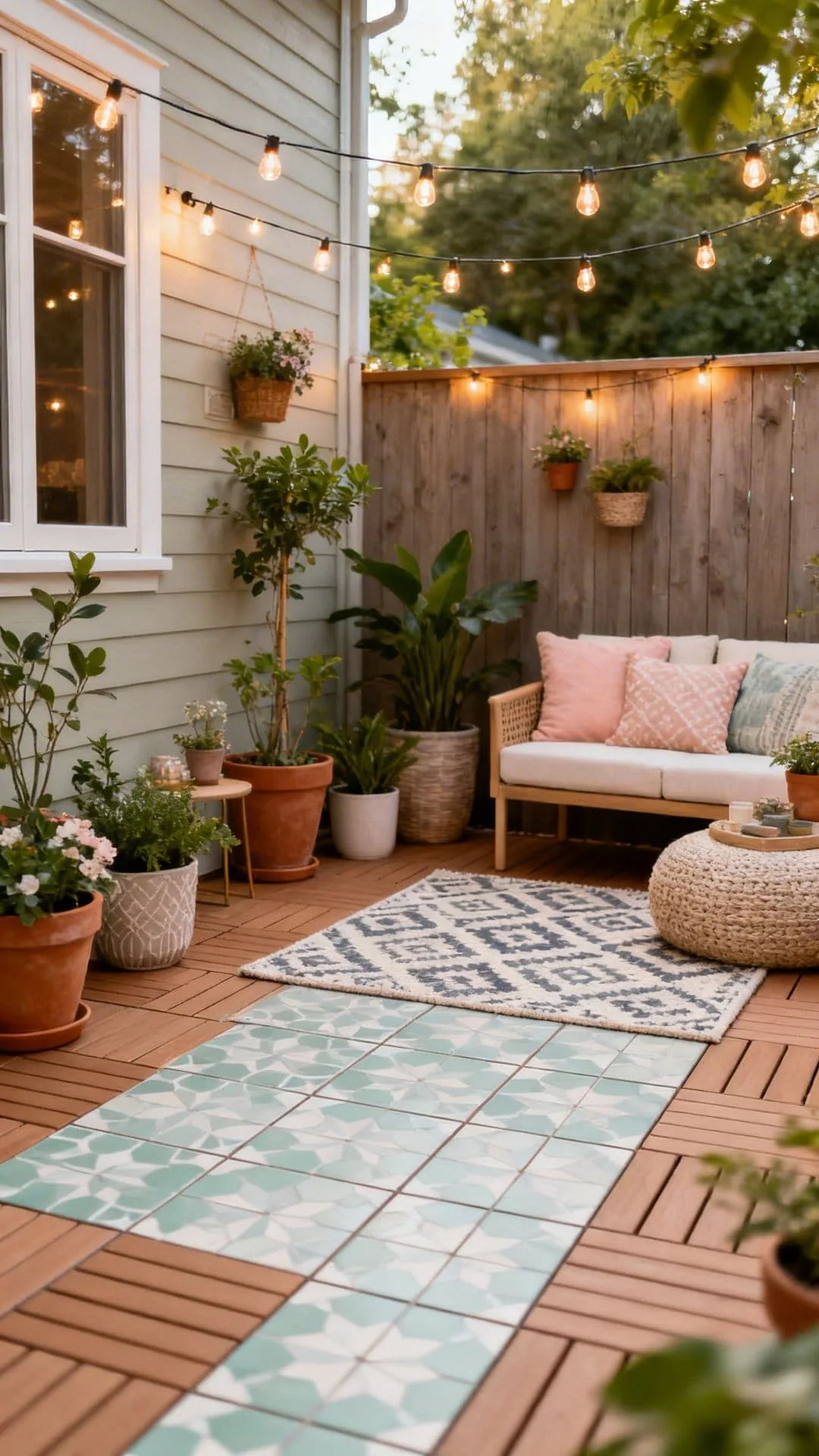 Try Tile Stickers or Deck Tiles for an Instant Glow-Up