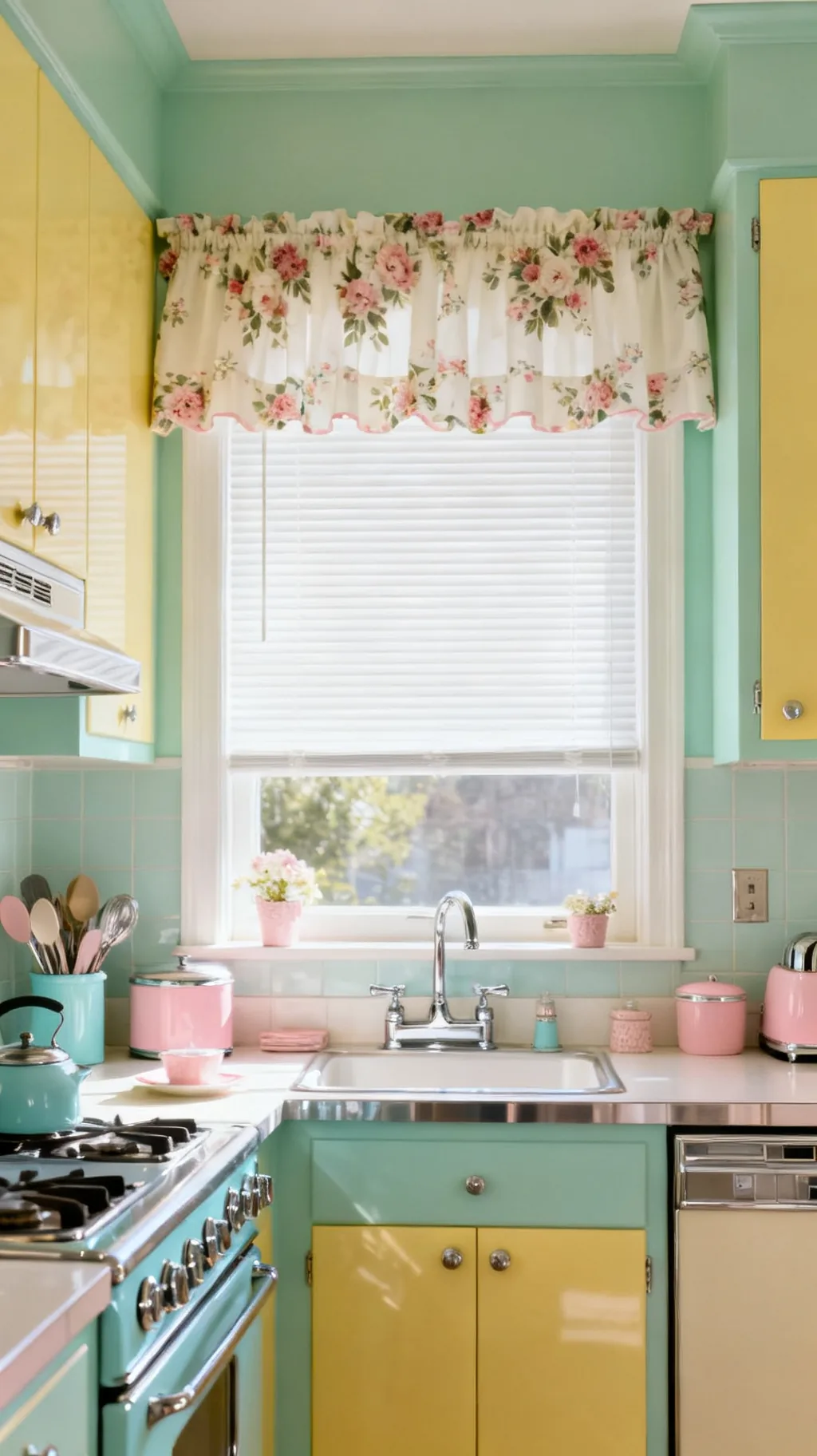 Valance over a blind