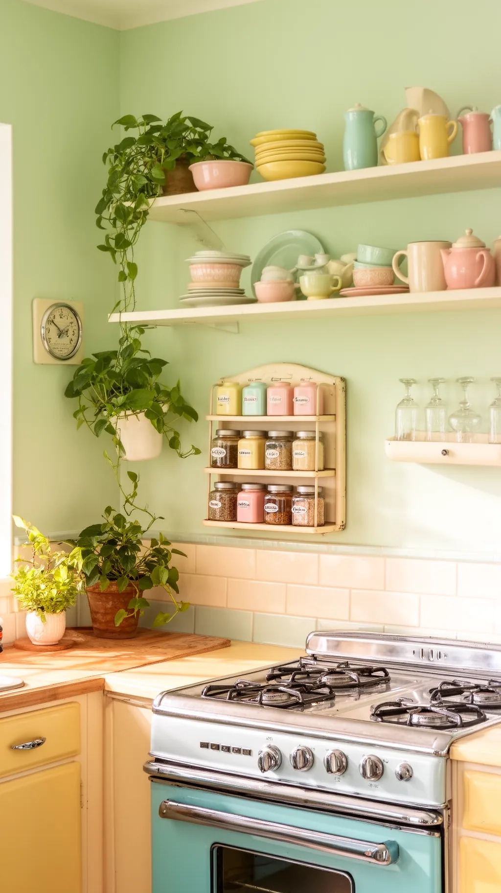 Vintage spice rack