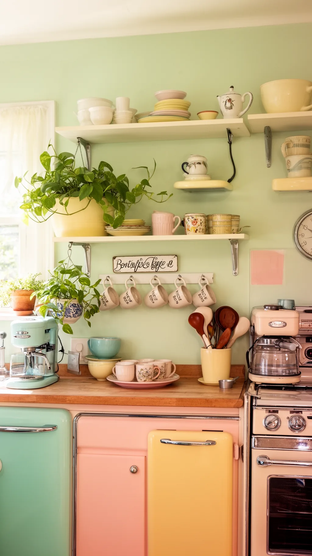 Coffee corner vignette