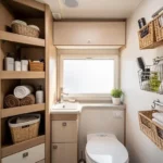 21 Tiny Camper Bathroom Storage Ideas for Smart Small Spaces
