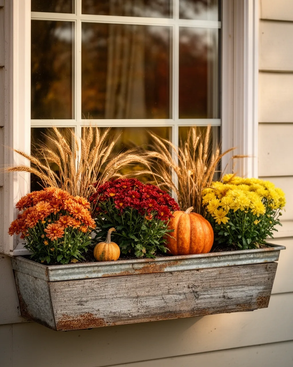 Farmhouse window box