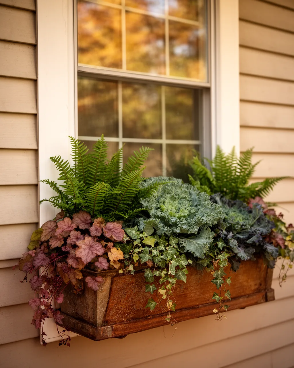 Shade-friendly window box