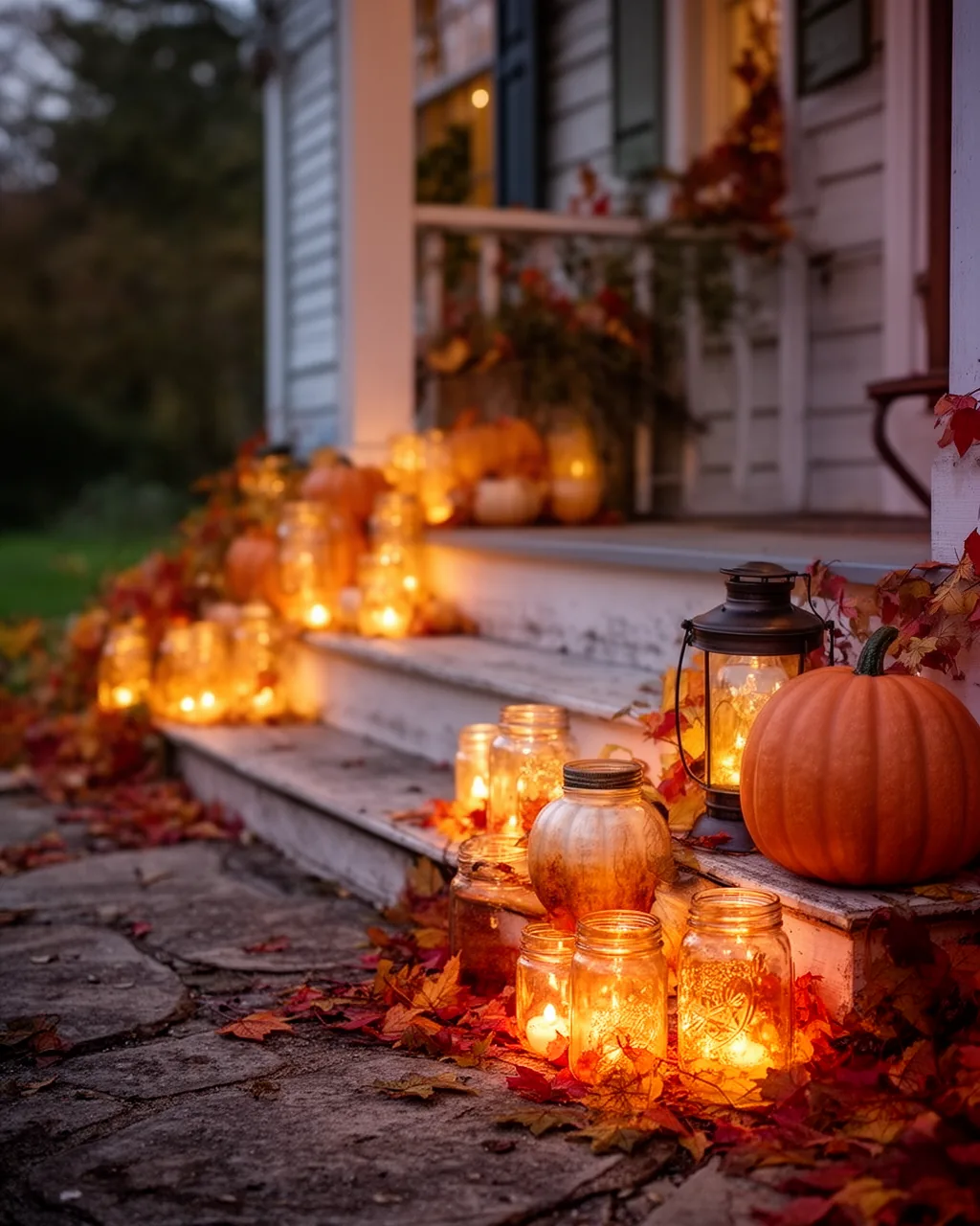 Mason jar lanterns