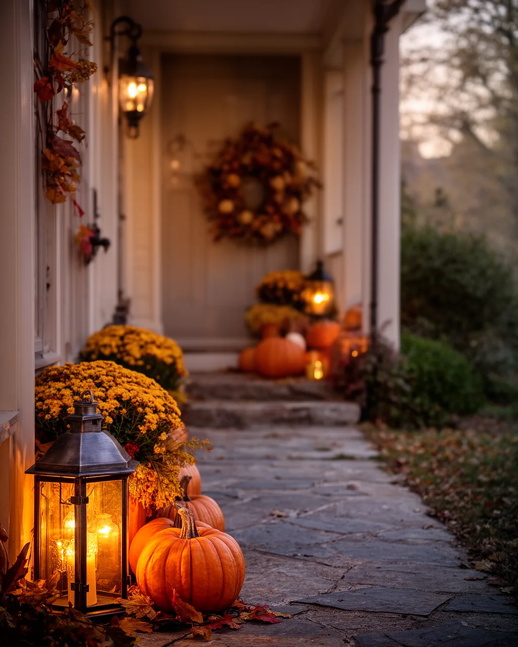Whole lantern display together