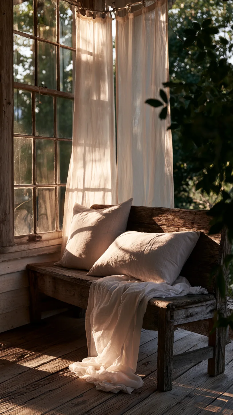 Retractable fabric awning shading a cozy front porch on a sunny afternoon, photo 2 of 4