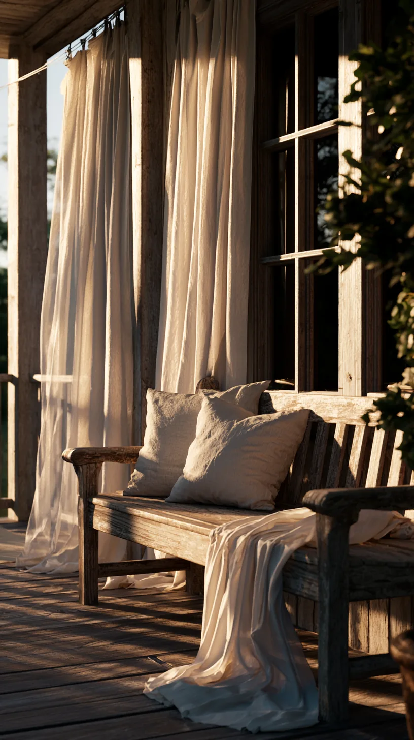 Retractable fabric awning shading a cozy front porch on a sunny afternoon, photo 4 of 4