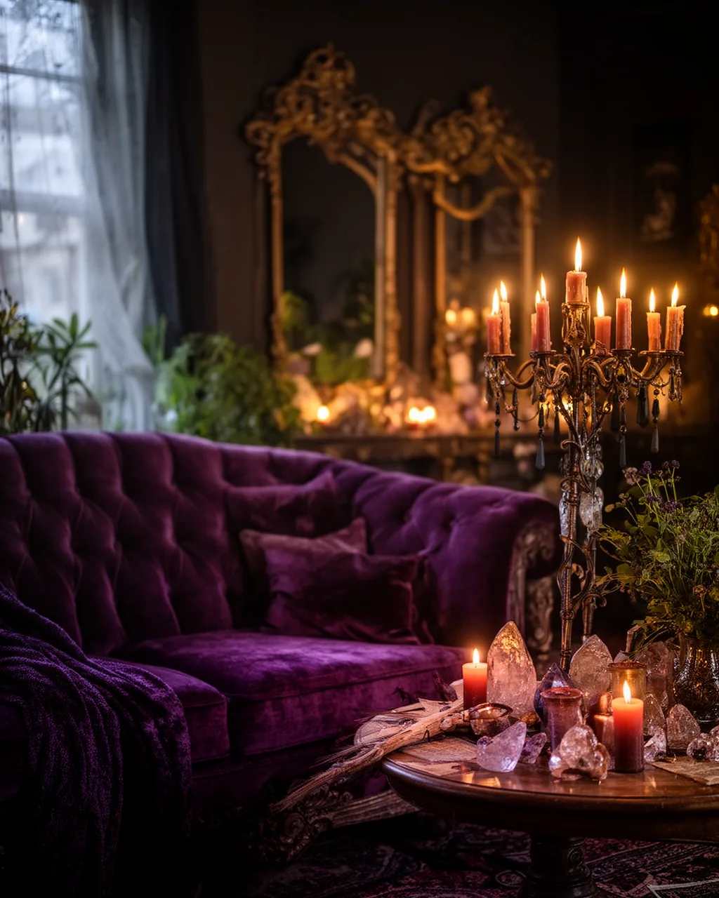 Gothic glam salon
