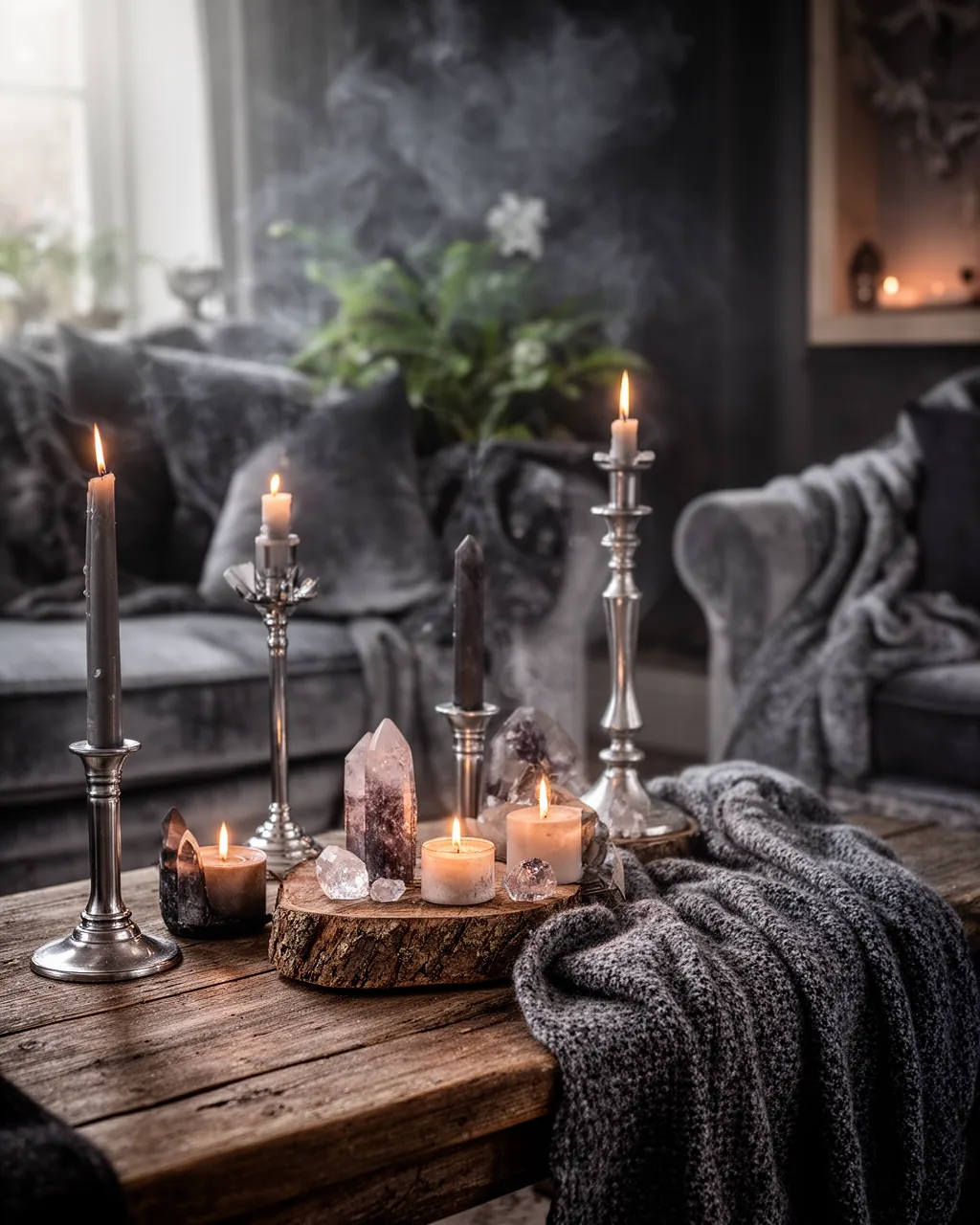 Stormy seance lounge