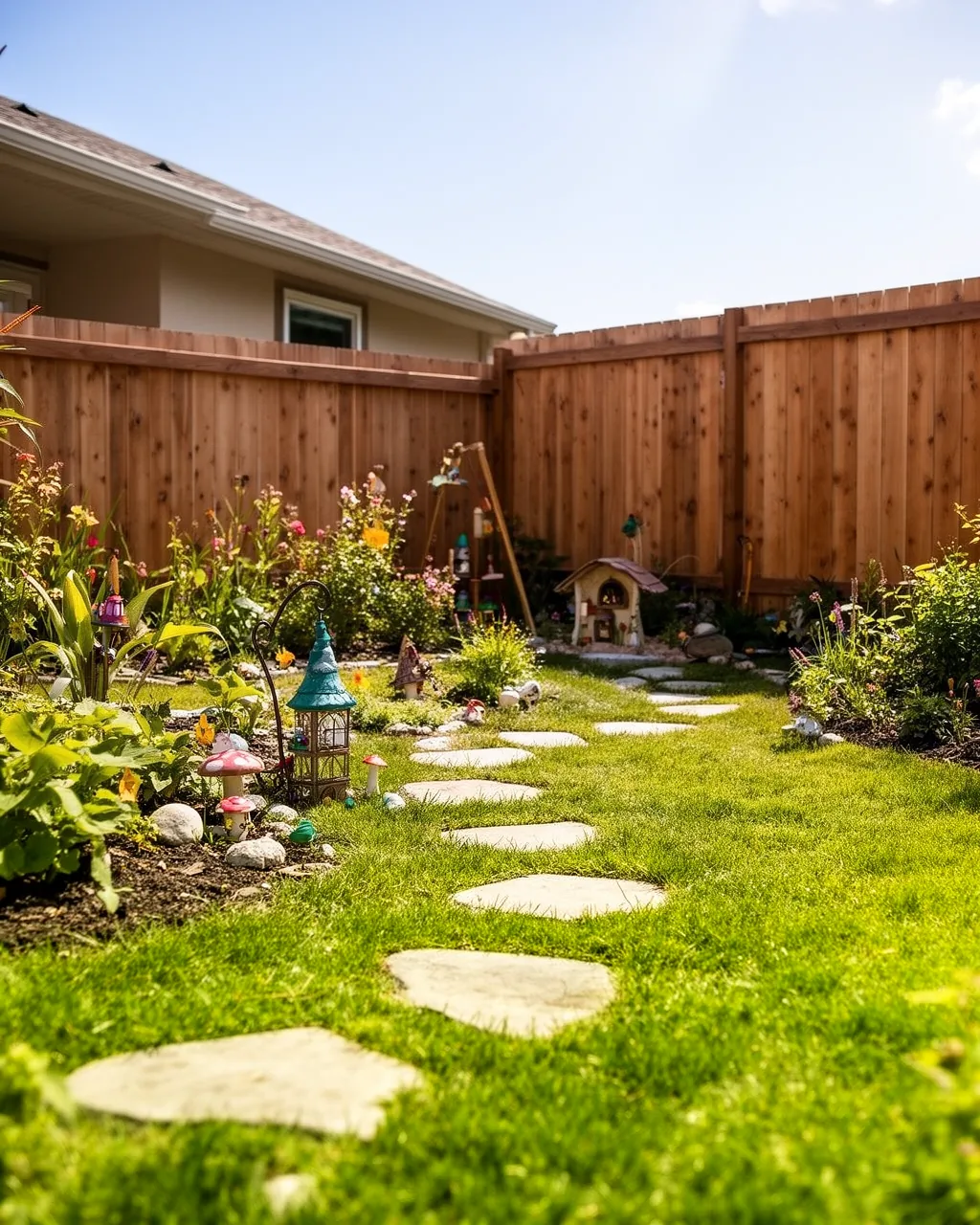 Fairy garden trail