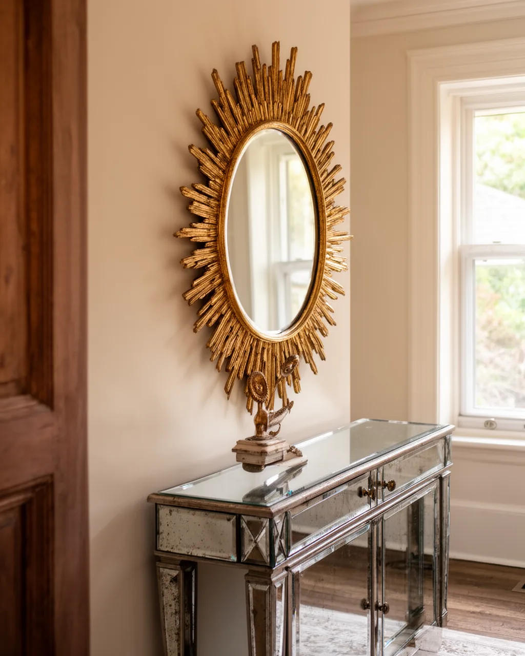 Hollywood Regency mirror