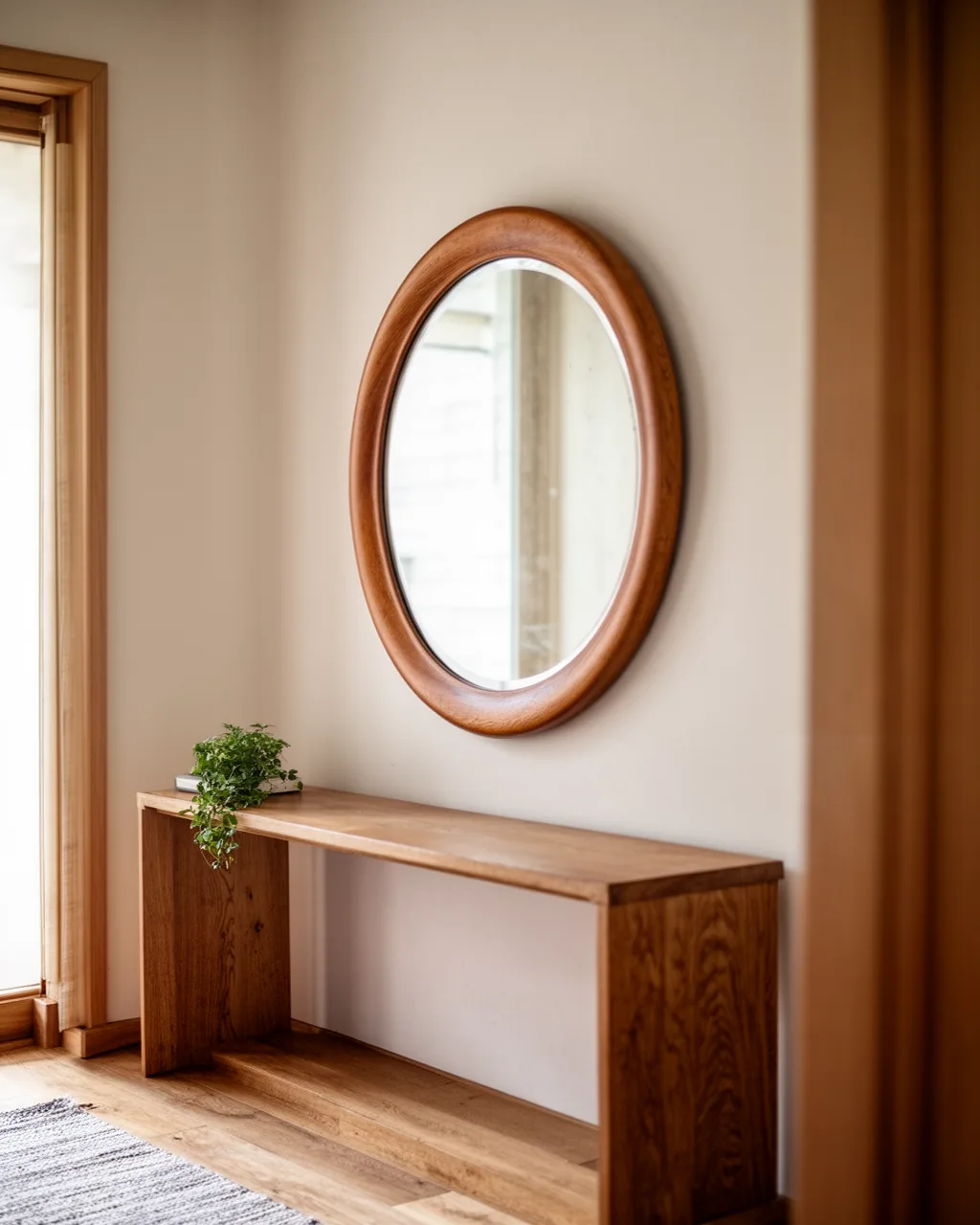 Japandi mirror