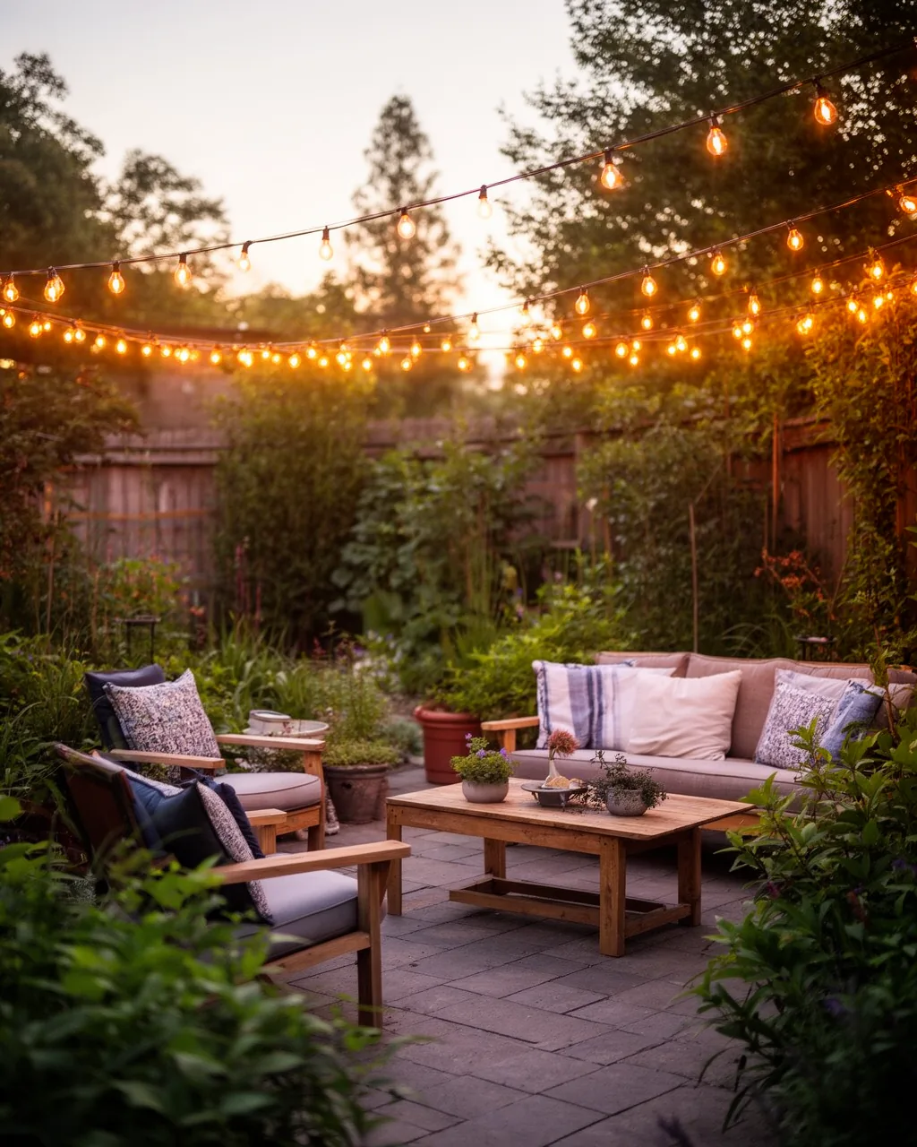 String light canopy