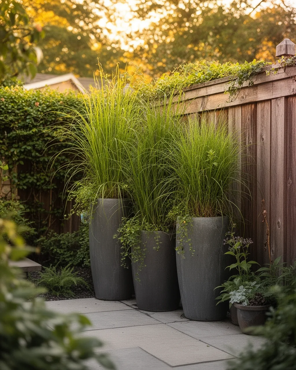 Oversized planters