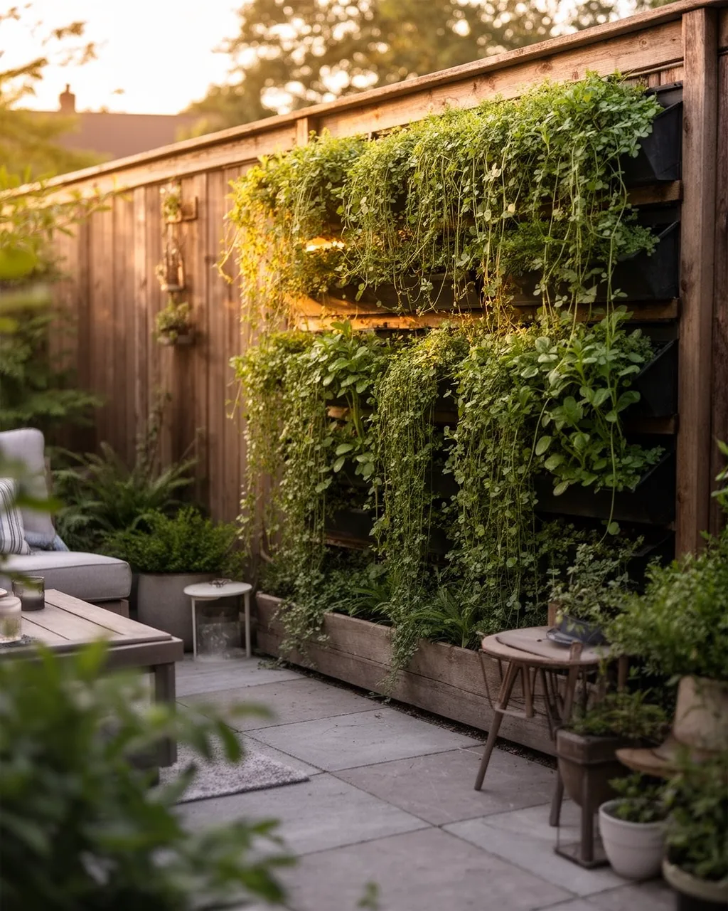 Vertical garden wall
