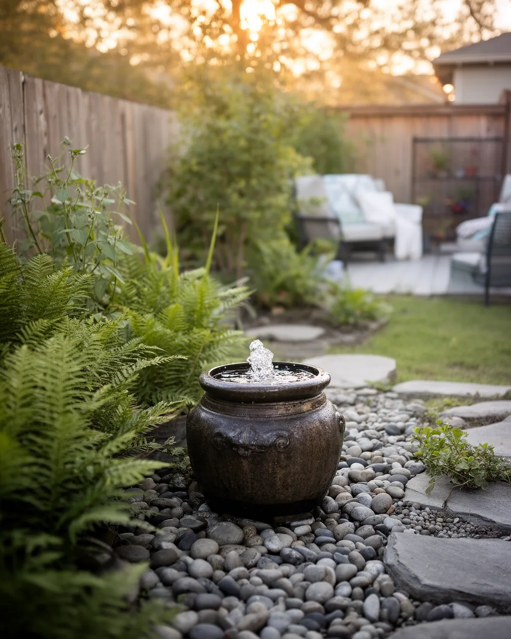 DIY water feature
