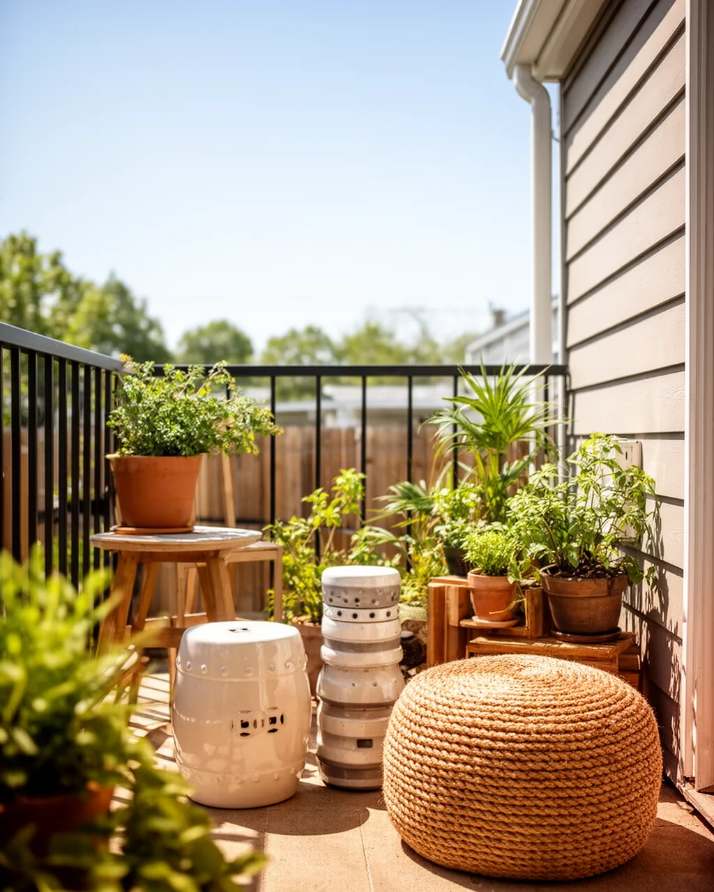 Stackable stools