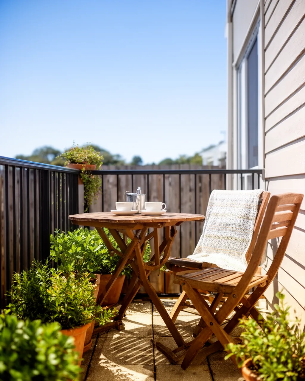 Folded gateleg table