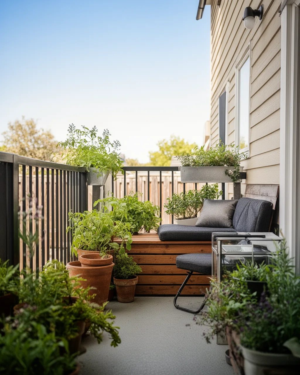 Storage bench seat
