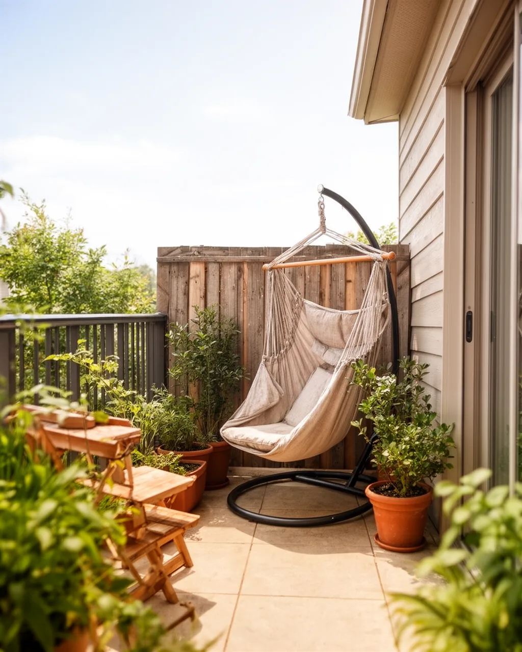 Freestanding hammock