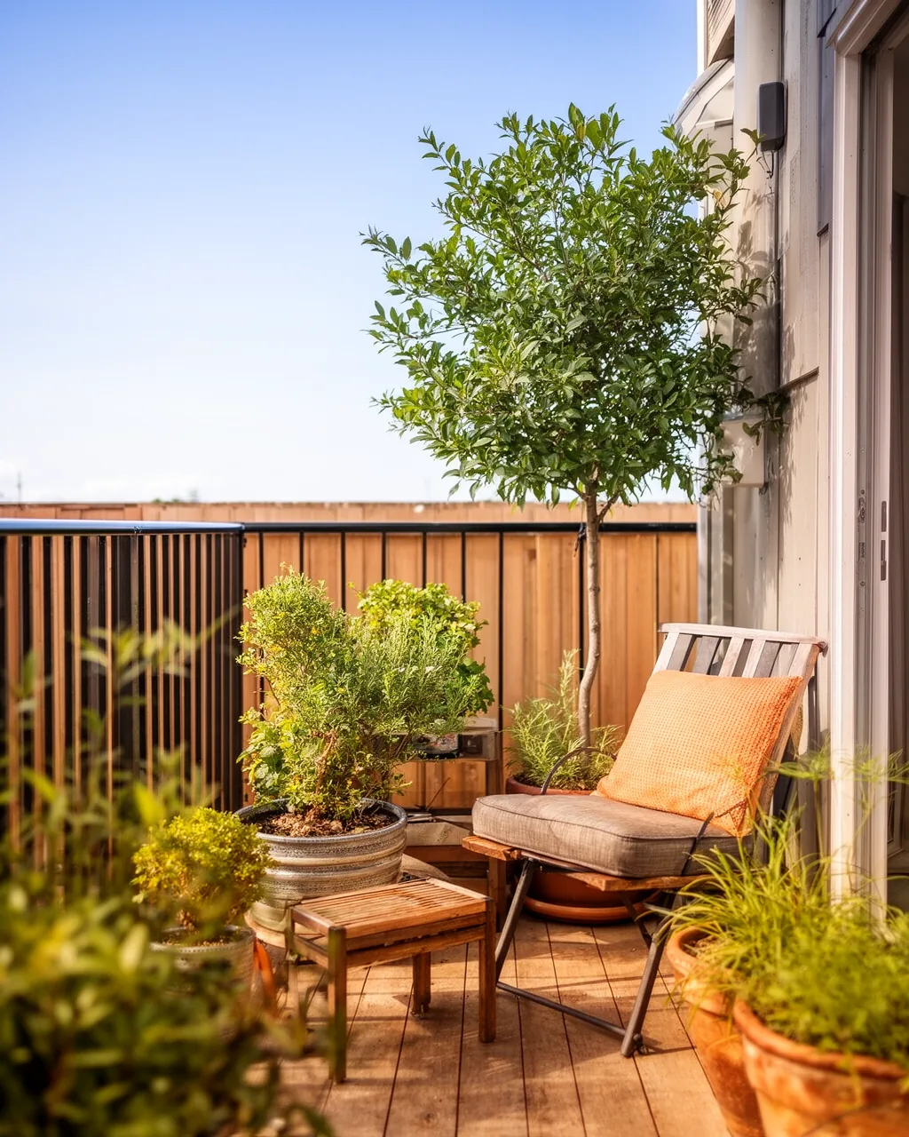Potted-tree nook