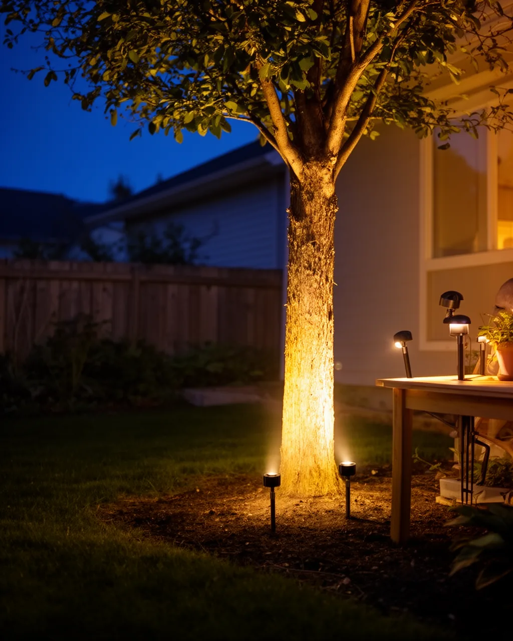 Tree uplight