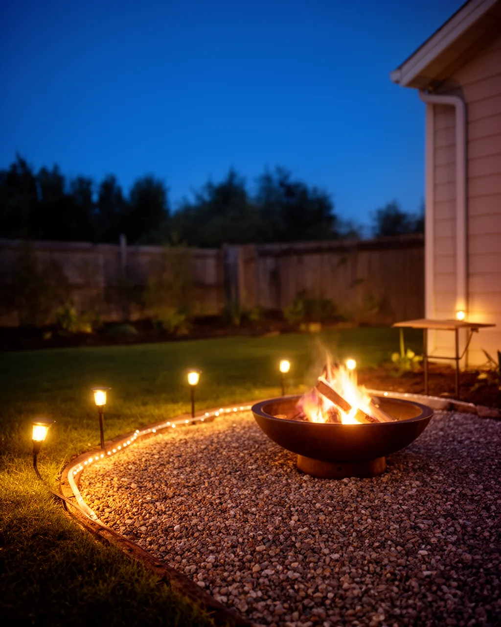 Fire and LED combo