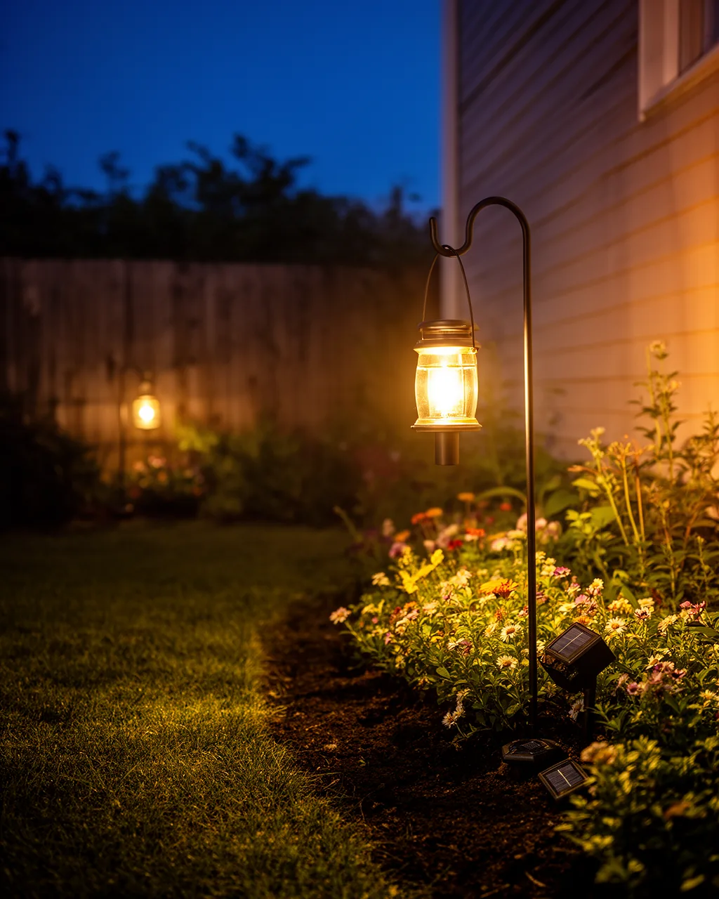 Hanging lanterns