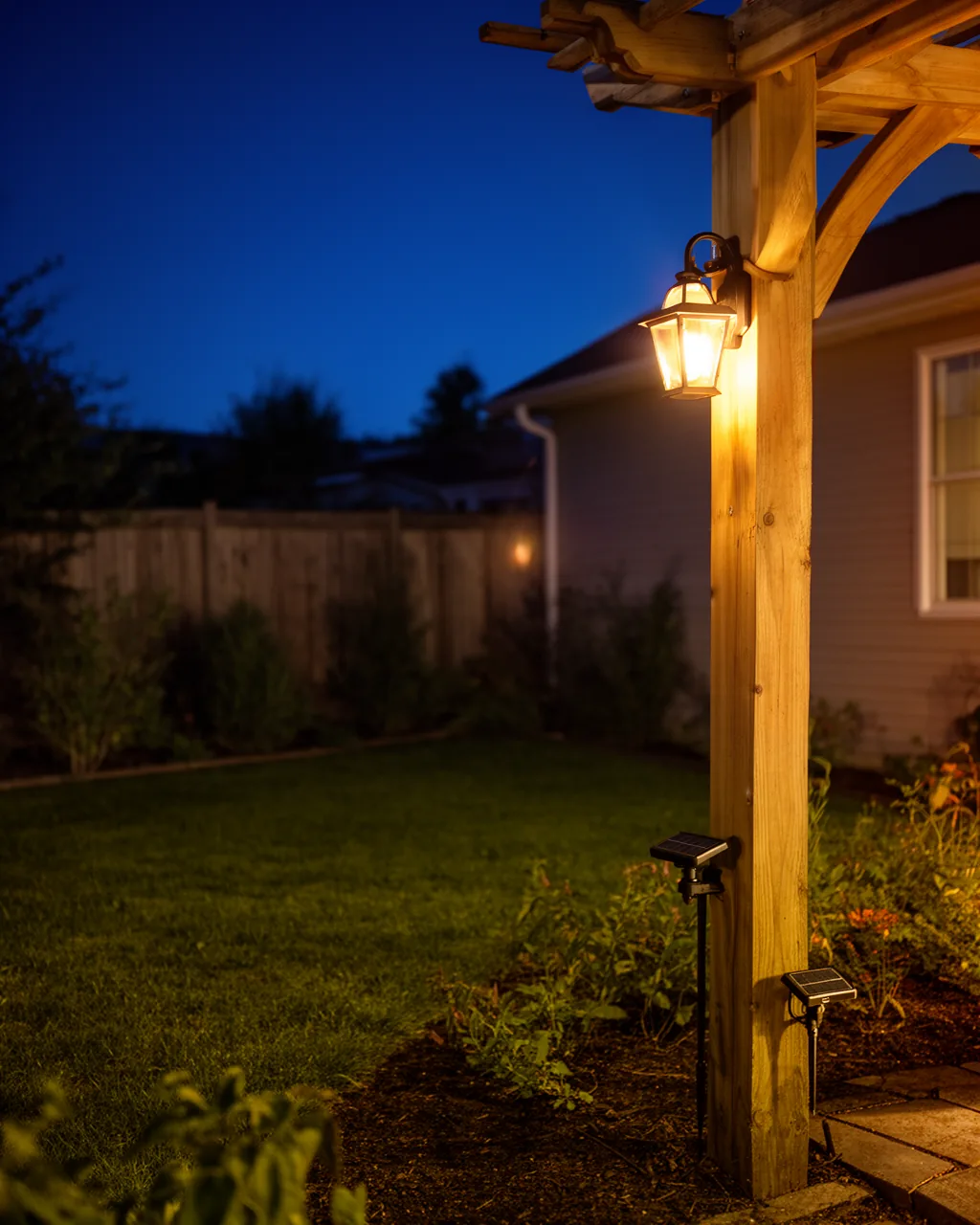 Pergola sconce