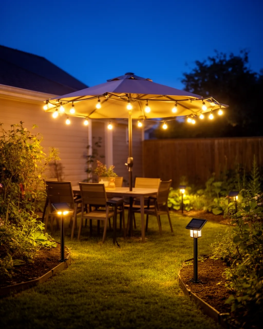 Umbrella lights
