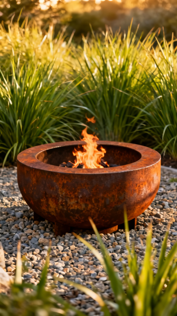 Corten Steel Ring That Ages Like Art