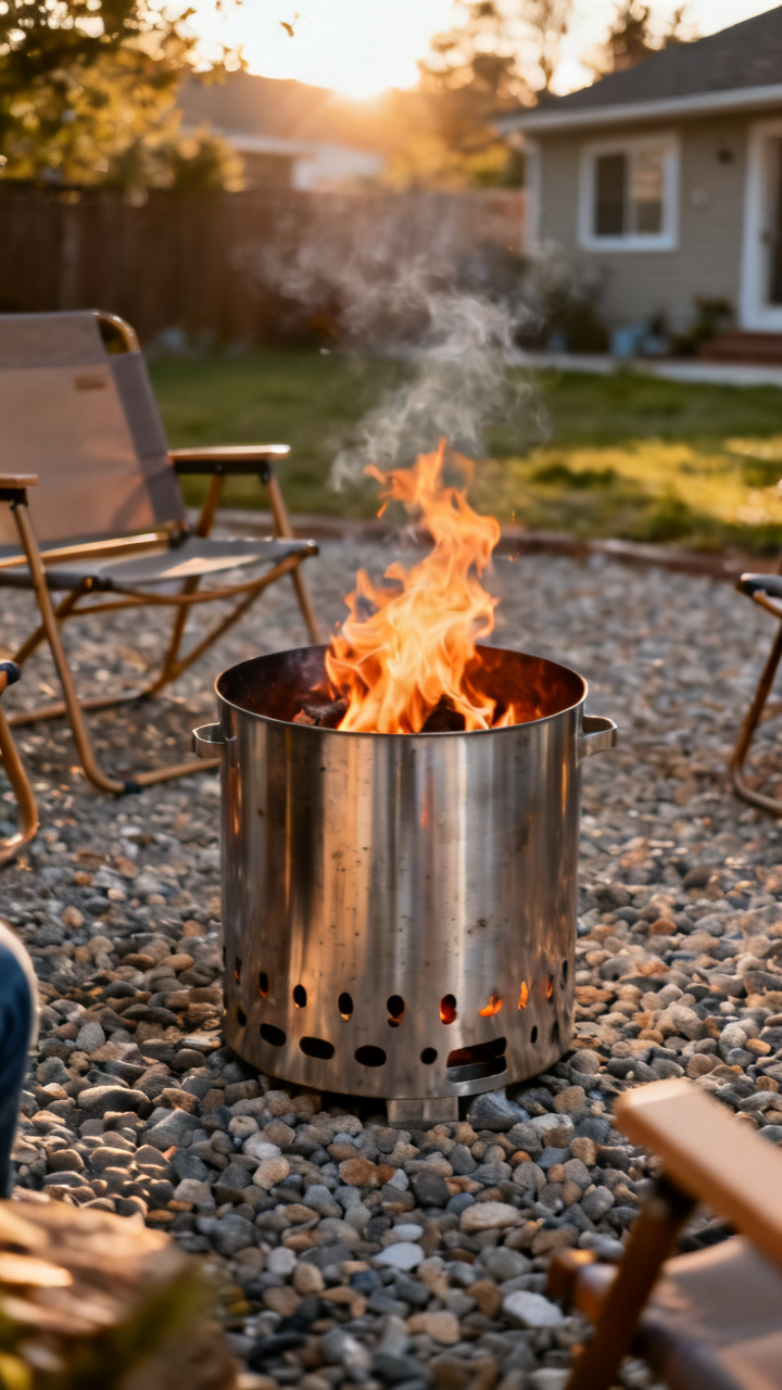 Portable Smokeless Fire Pit