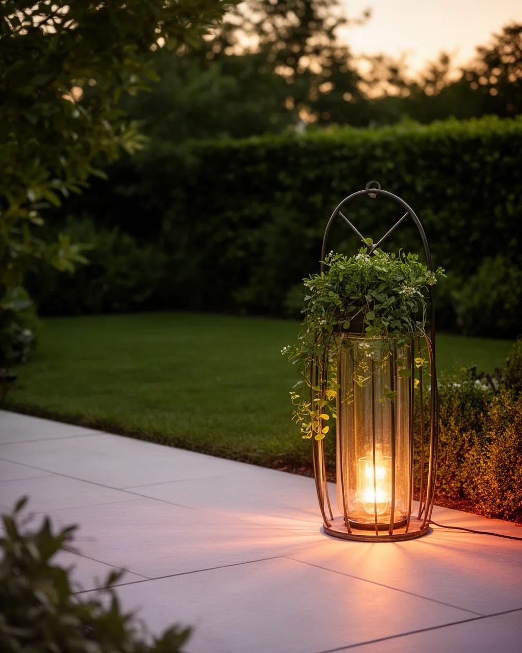 One statement lantern