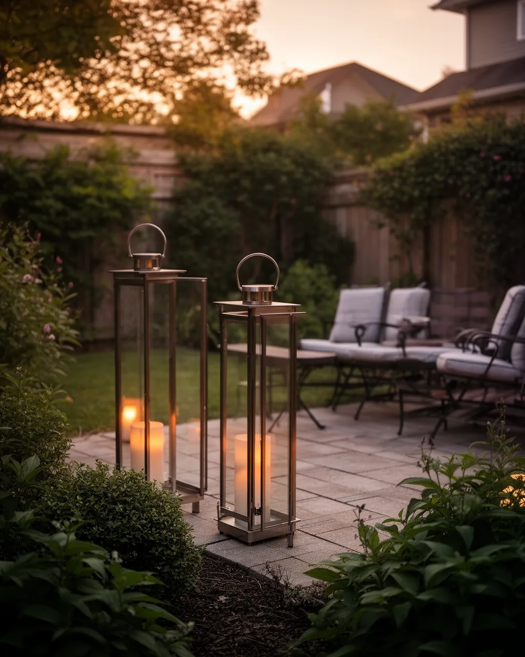Zoning a small patio