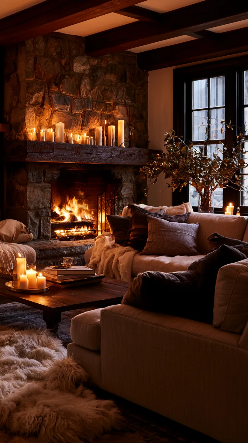 beige couch with earthy clay, olive and warm brown accents, photo 4 of 4