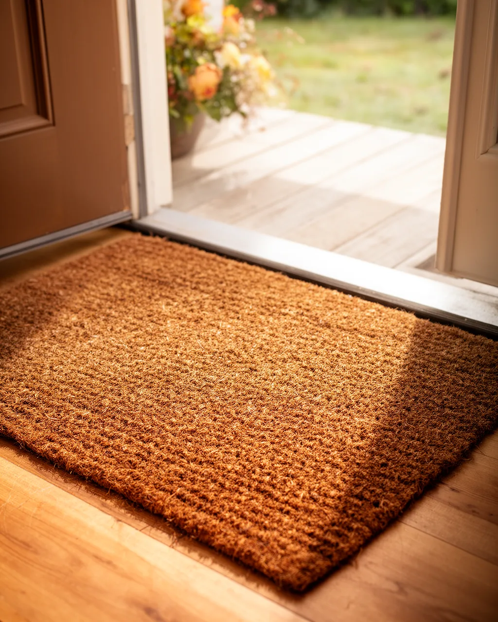 Indoor fall doormat