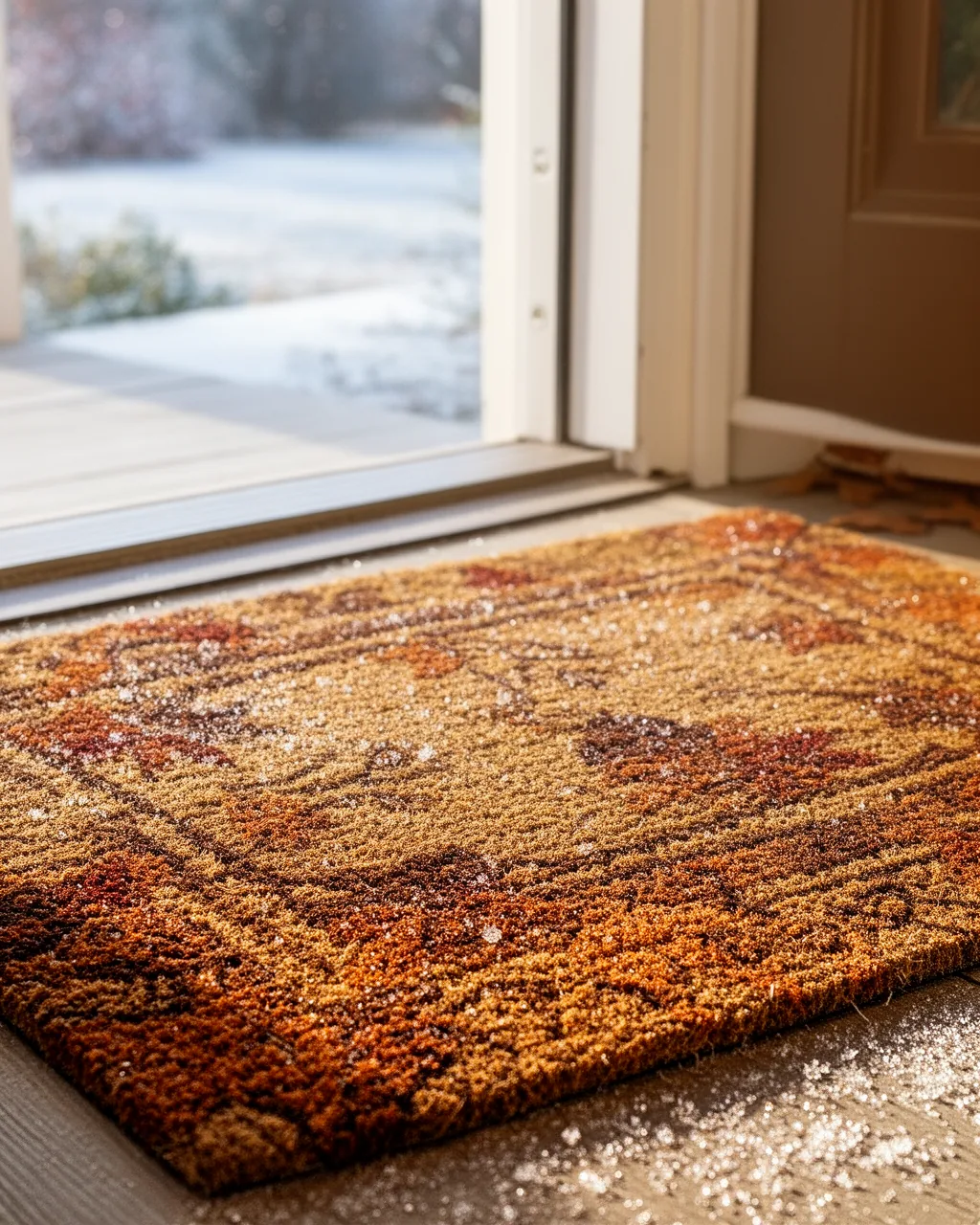 All-weather outdoor doormat