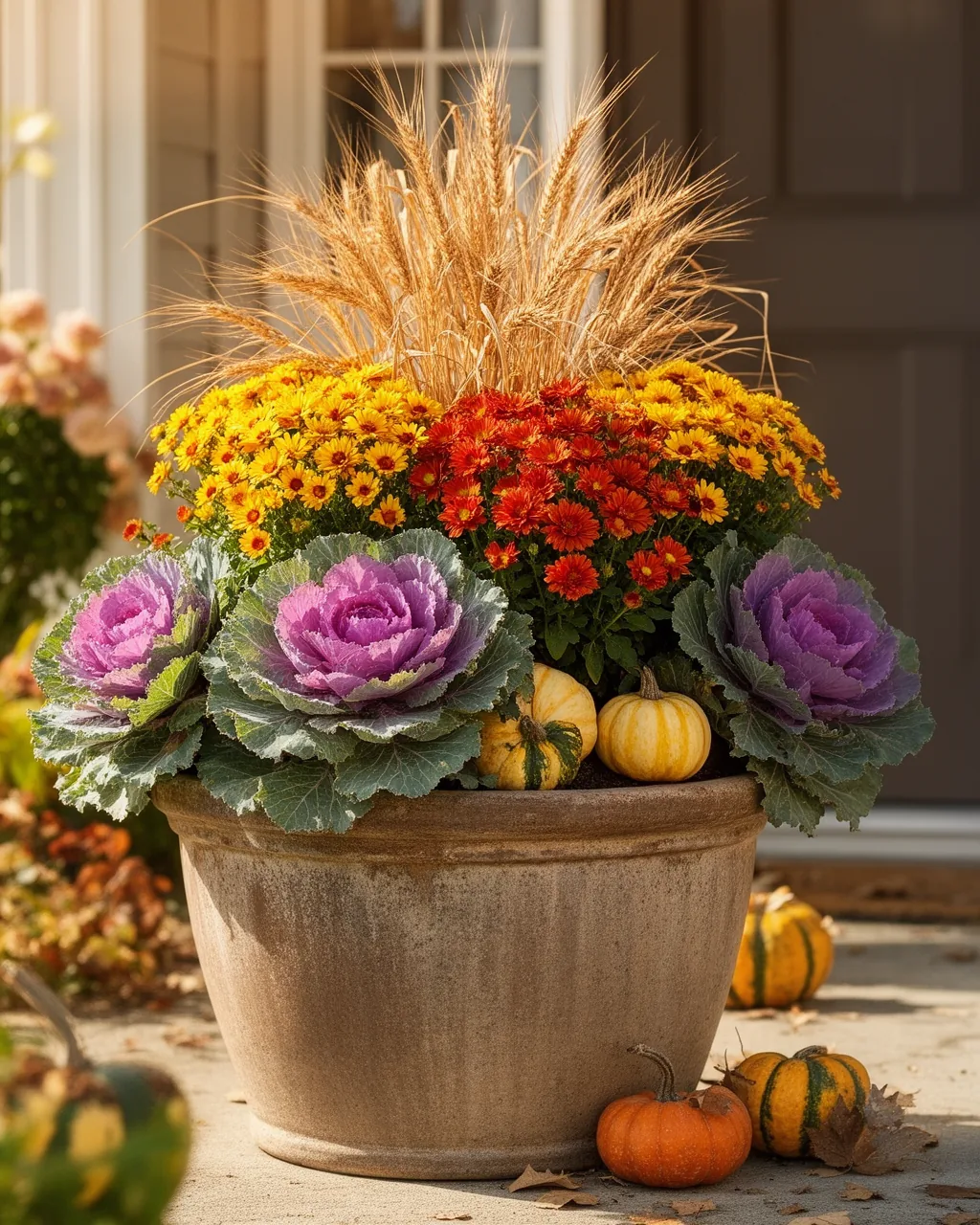 Thanksgiving harvest planter
