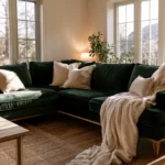 29 dark green sofa living room ideas for a cozy, elegant space
