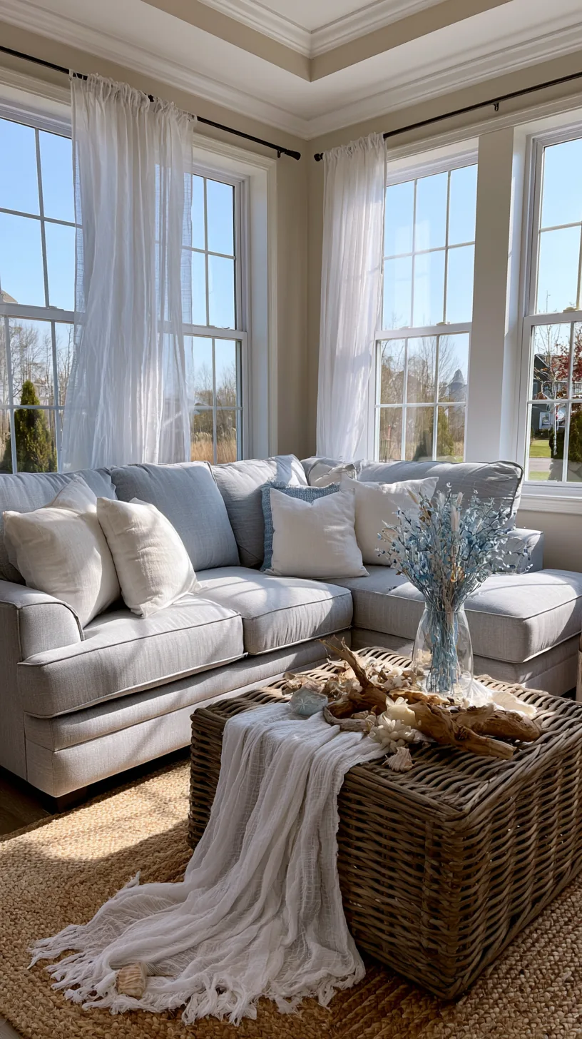 float it in a bright, breezy coastal room — photo 3 of 4