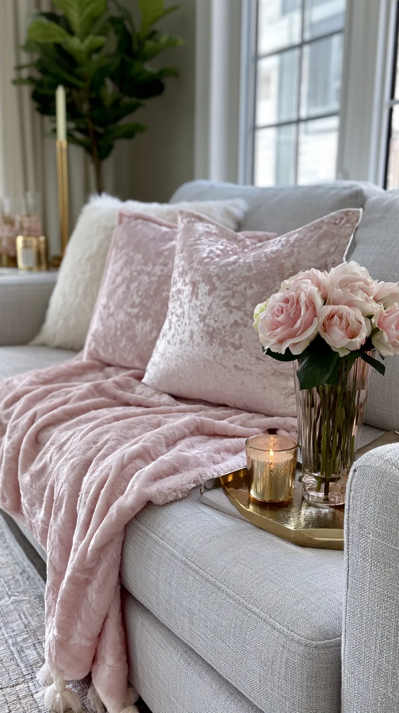 sweeten it with blush and pale grey — photo 3 of 4
