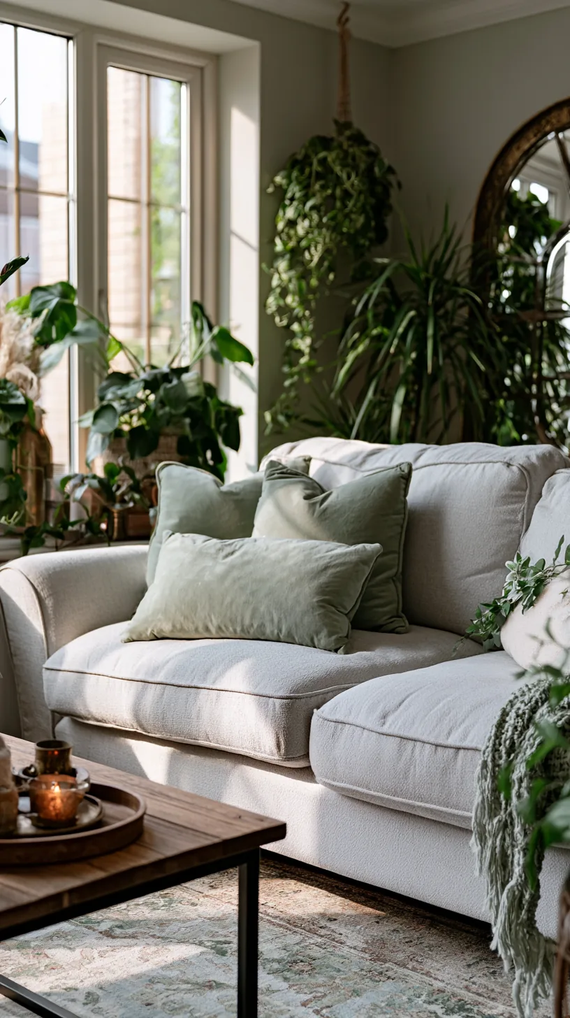 bring the garden in with sage and grey — photo 1 of 4