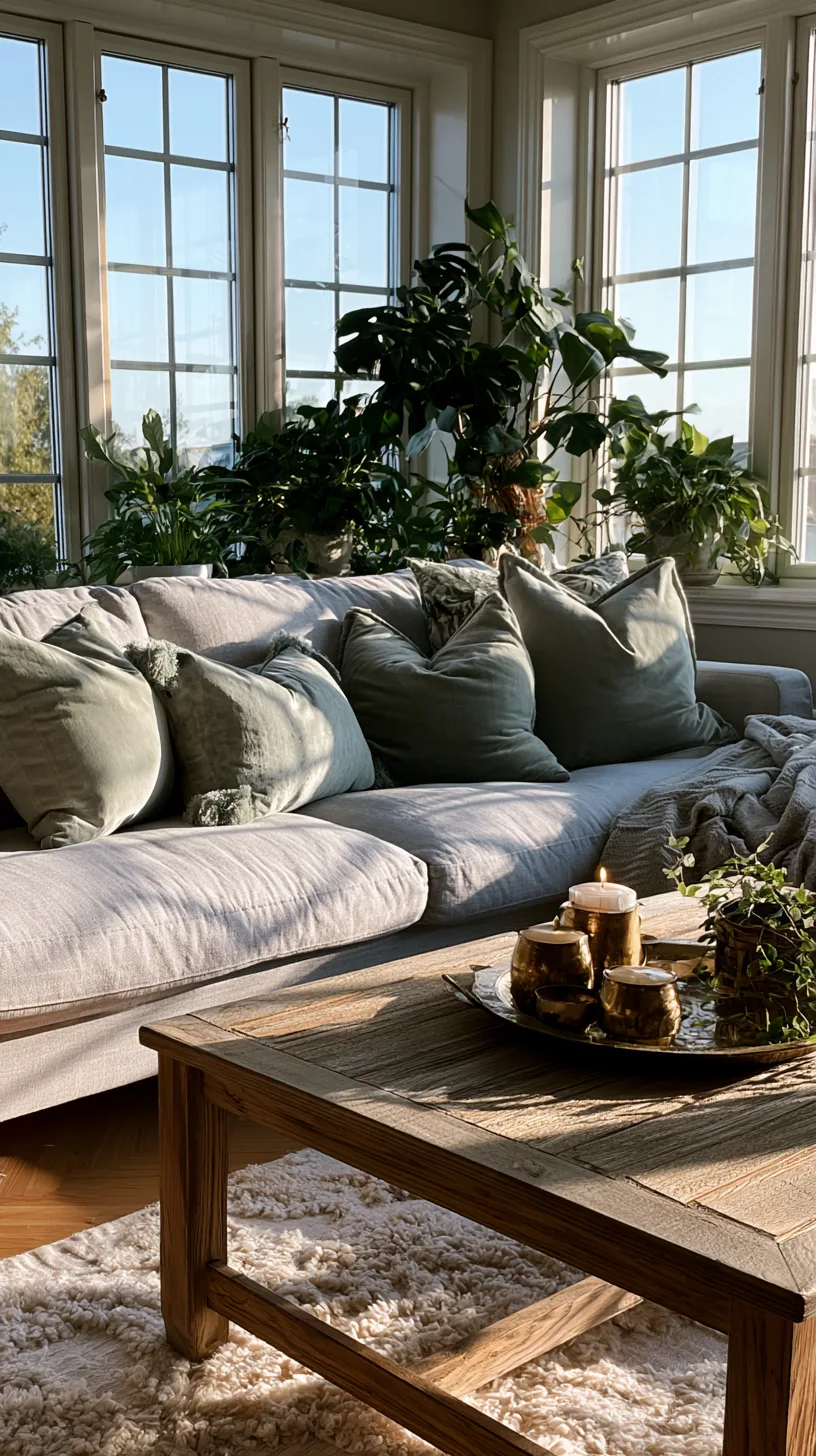 bring the garden in with sage and grey — photo 3 of 4