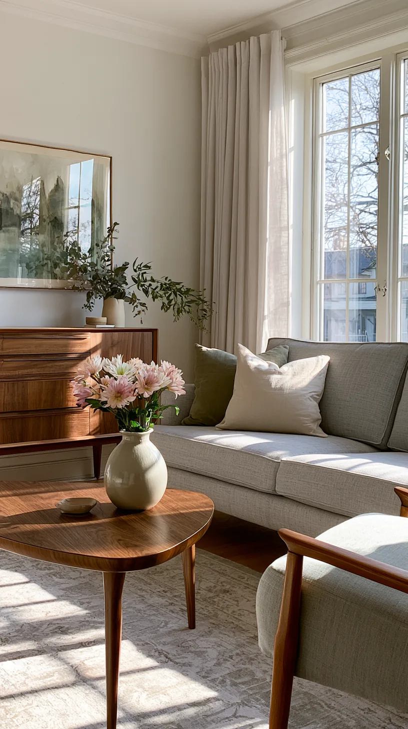 pair it with warm wood for mid-century warmth — photo 2 of 4